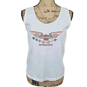 Harley Davidson Vintage Motorsports. Tank Size Large